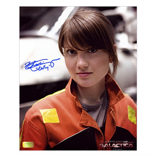 Nicki Clyne Autographed 8×10 Battlestar Galactica Cally Photo