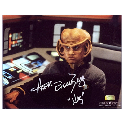 Aron Eisenberg Autographed 8x10 Star Trek: Deep Space Nine Nog Photo
