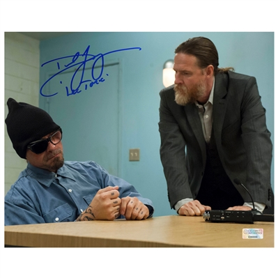 Donal Logue Autographed 8x10 Sons of Anarchy Scene Photo