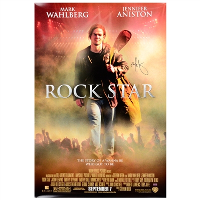 Mark Wahlberg Autographed Original 27×40 Rock Star D/S Movie Poster
