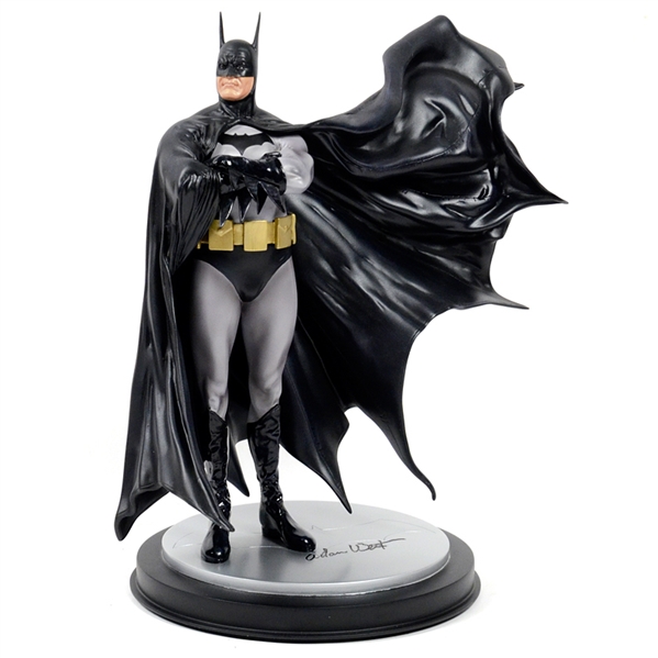 Adam West Autographed Batman Dark Crusader Statue