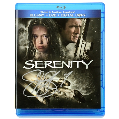 Summer Glau Autographed Serenity Blu-Ray