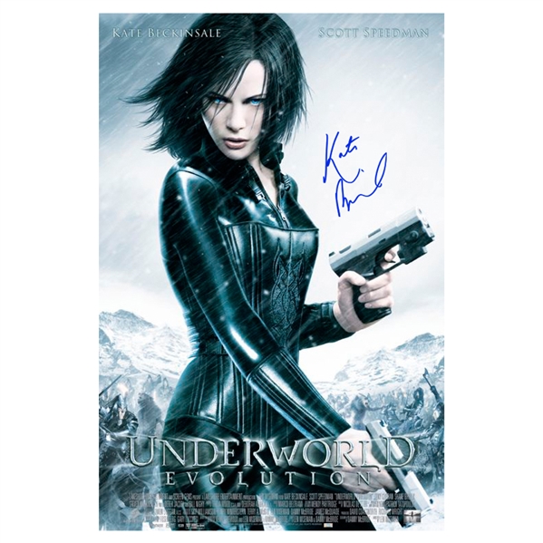 Kate Beckinsale Autographed Original Underworld: Evolution 27×40 D/S Poster