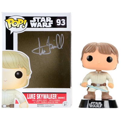 Mark Hamill Autographed Star Wars Luke Skywalker Pop Vinyl 106