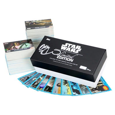 Adam Driver Autographed Topps The Force Awakens Limited Edition 310 Trading Card Set