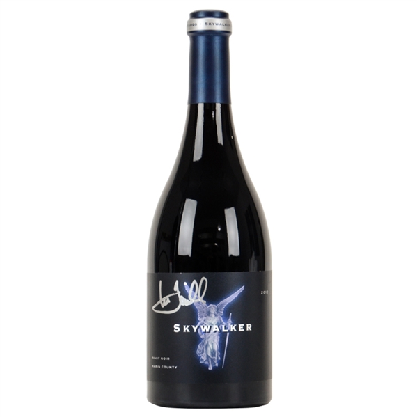 Mark Hamill Autographed Bottle of 2014 Skywalker Pinot Noir