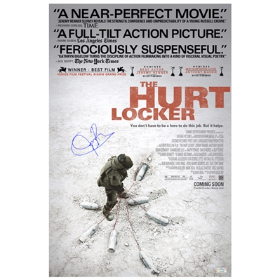 Jeremy Renner Autographed 16×24 The Hurt Locker Poster