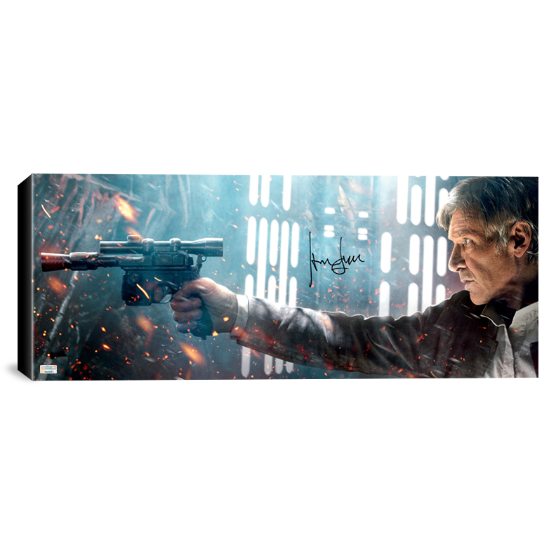Lot Detail Harrison Ford Autographed Star Wars The Force Awakens