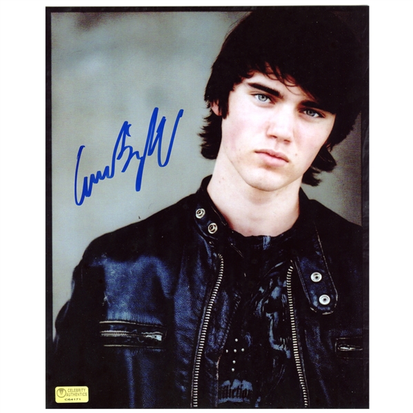 Cameron Bright Autographed 8×10 Leather Jacket Photo