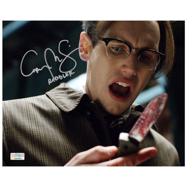 Cory Michael Smith Autographed Gotham 8×10 Birth of a Villain Photo