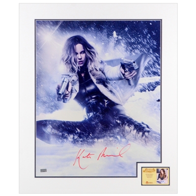 Kate Beckinsale Autographed Underworld Blood Wars 16x20 Matted Photo