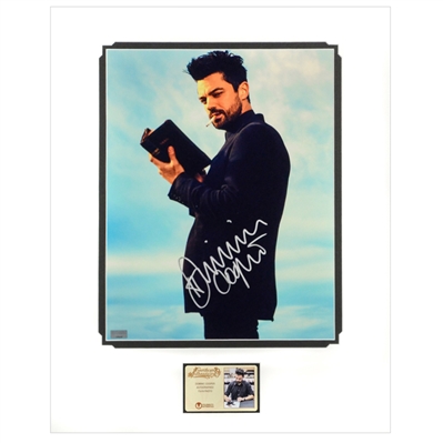 Dominic Cooper Autographed 11×14 Preacher Matted Photo