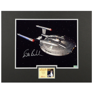 Scott Bakula Autographed 11×14 Star Trek Enterprise NX-01 Matted Photo