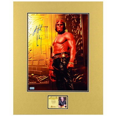 Ron Perlman Autographed Hellboy 11x14 Matted Photo