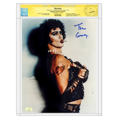 Tim Curry Autographed 1975 The Rocky Horror Picture Show Frank-N-Furter 8x10 Photo *CGC Signature Series