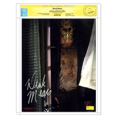 Derek Mears Autographed 8×10 Friday The 13th Jason Photo