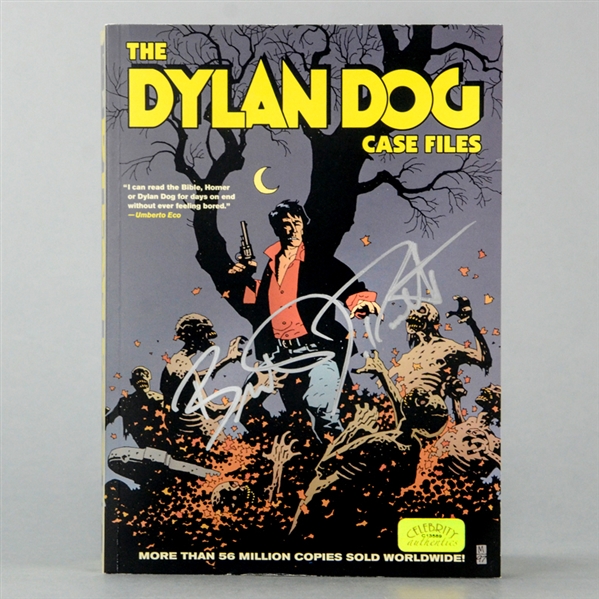 Brandon Routh Autographed The Dylan Dog Case Files Book