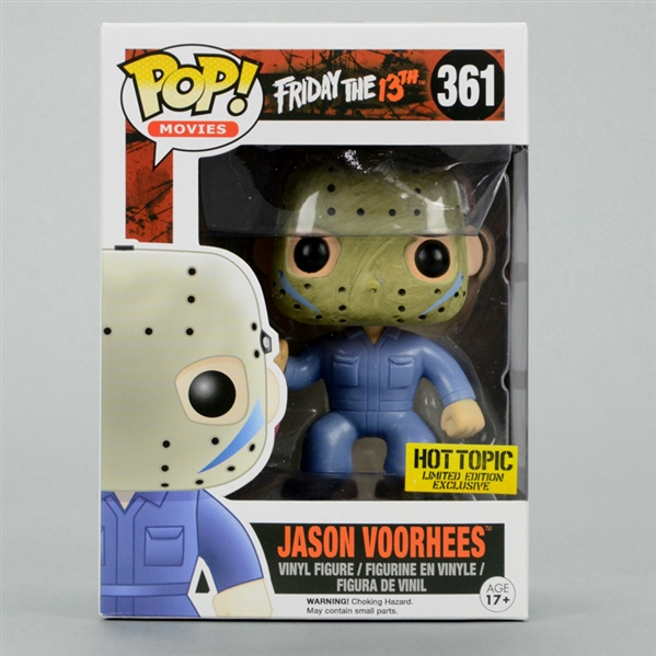 Friday The 13th Jason Voorhess Hot Topic Limited Edition Exclusive Pop Vinyl Figure #361 