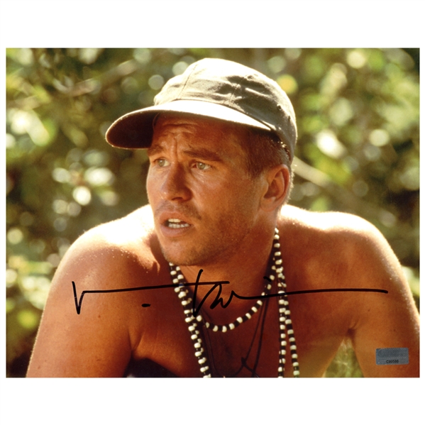 Val Kilmer Autographed 8×10 Sunlight Photo