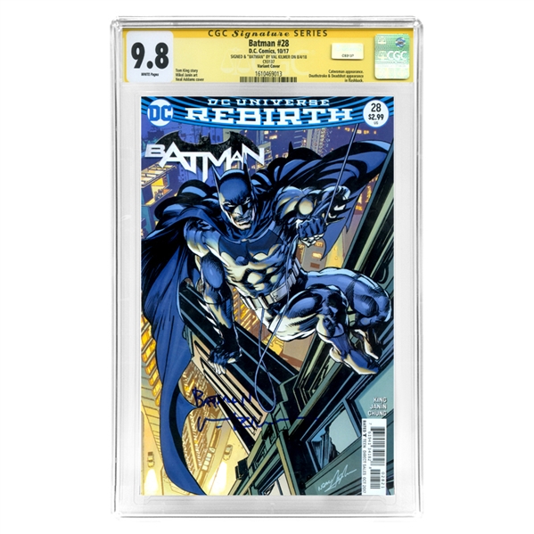 Val Kilmer Autographed Batman #28 CGC Signature Series 9.8 Mint