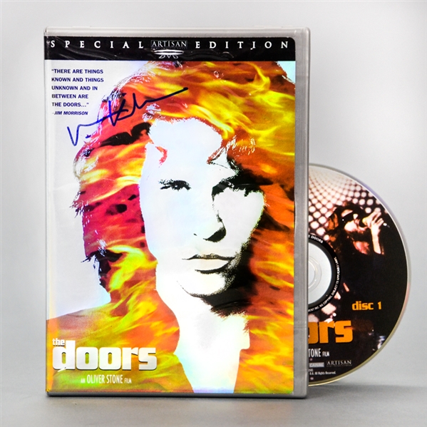 Val Kilmer Autographed The Doors Special Edition DVD