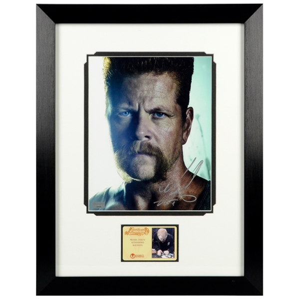 Michael Cudlitz Autographed The Walking Dead Abraham 8x10 Framed Photo