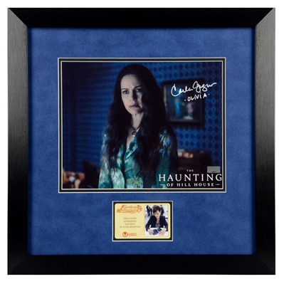 Carla Gugino Autographed The Haunting of Hill House Olivia Crain 8x10 Framed Photo