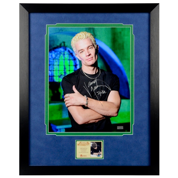 James Marsters Autographed Buffy the Vampire Slayer Spike 11x14 Framed Photo