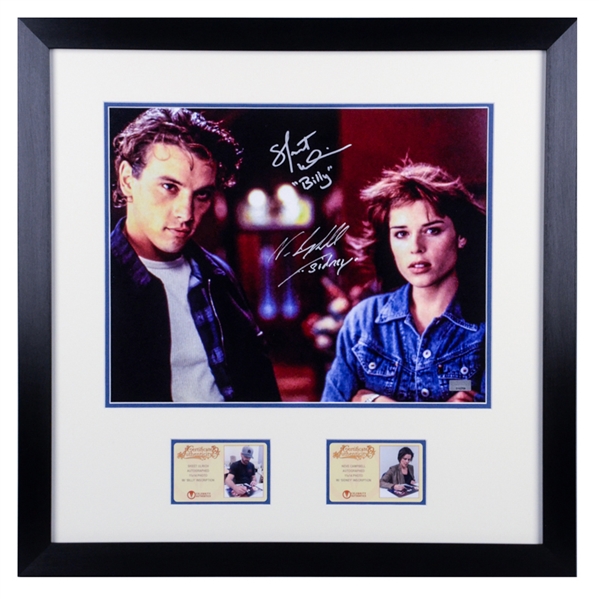 Neve Campbell, Skeet Ulrich Autographed Scream Sidney Prescott and Billy Loomis 11x14 Framed Photo