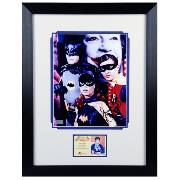Yvonne Craig Autographed Classic Batman Villains 8x10 Framed Photo