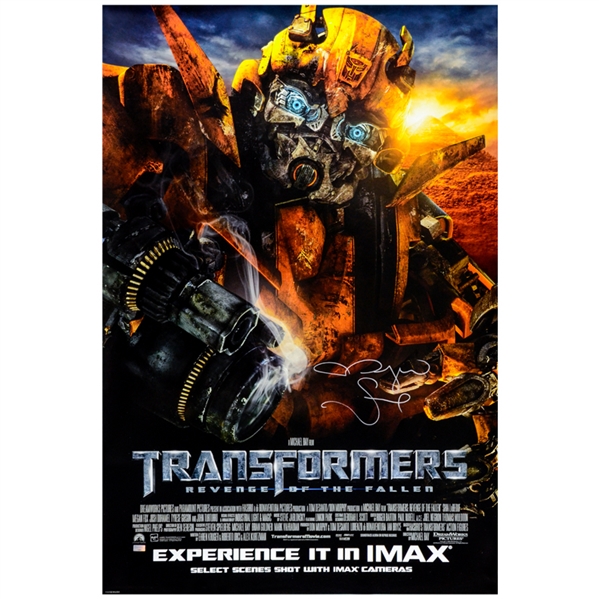 Megan Fox Autographed 2009 Transformers: Revenge Of The Fallen Original 27x40 Double-Sided Movie Poster