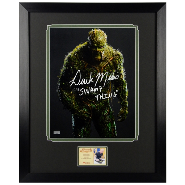 Derek Mears Autographed Swamp Thing 11x14 Framed Photo