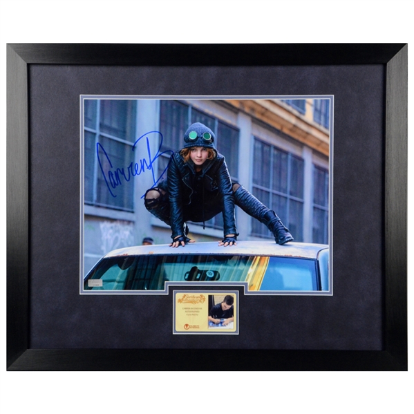 Camren Bicondova Autographed Gotham Selina Kyle 11x14 Framed Scene Photo