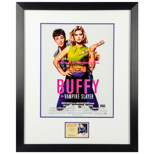 Kristy Swanson Autographed Buffy the Vampire Slayer 11x14 Framed Photo