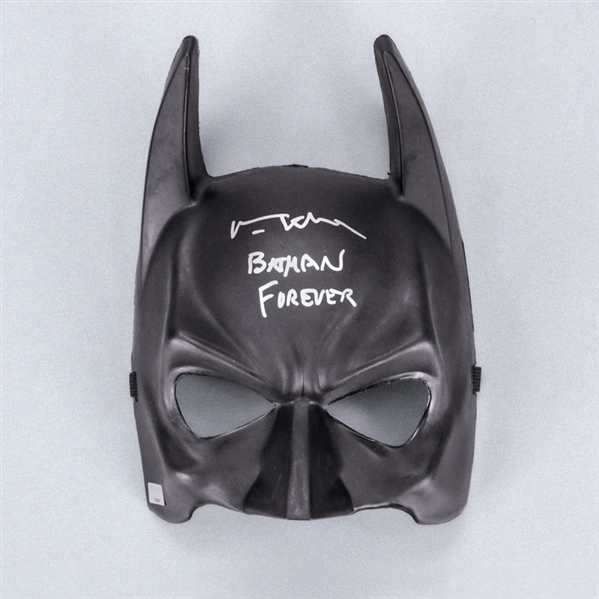 Val Kilmer Autographed Batman Forever Batman Mask