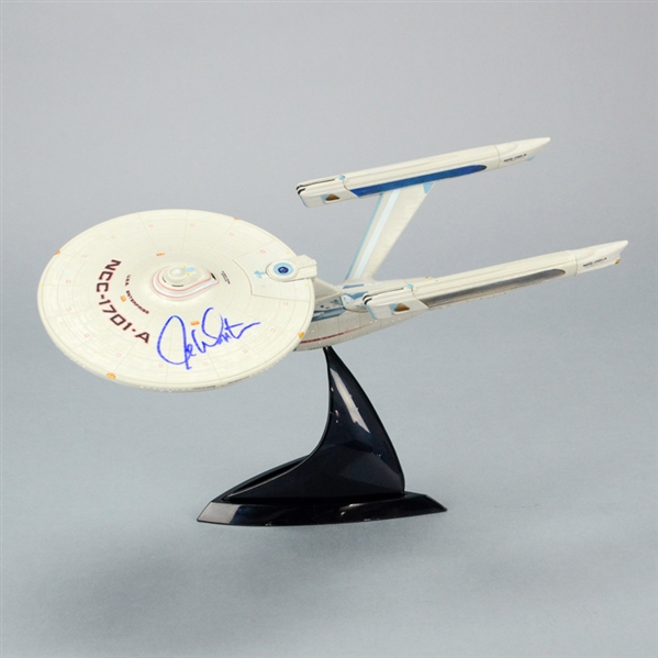 William Shatner Autographed Star Trek U.S.S. Enterprise NCC-1701-A Electronic Starship