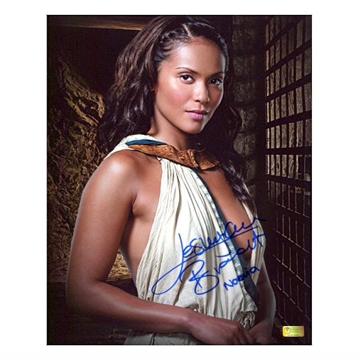 Lesley-Ann Brandt Autographed Spartacus Gods of the Arena Naevia 8x10 Photo