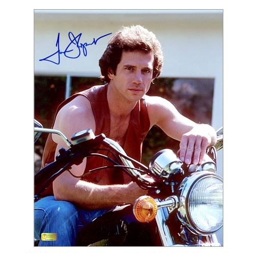 Tom Wopat Autographed Motorcycle 8x10 Photo