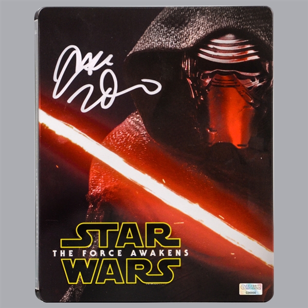 Adam Driver Autographed Star Wars: The Force Awakens DVD