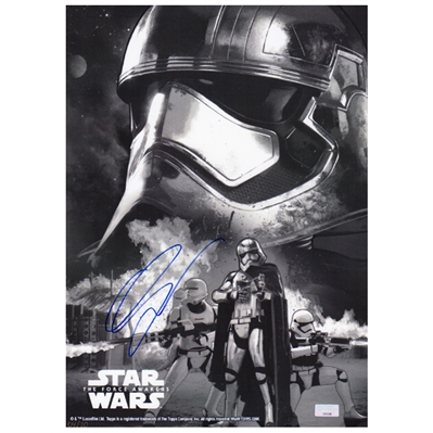  Gwendoline Christie Autographed Topps Star Wars The Force Awakens Captain Phasma 10x14 Trading Card  * LAST ONE!