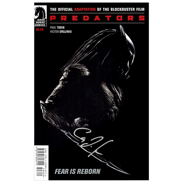 Cary Jones Autographed Predators Film Adaptation Comic