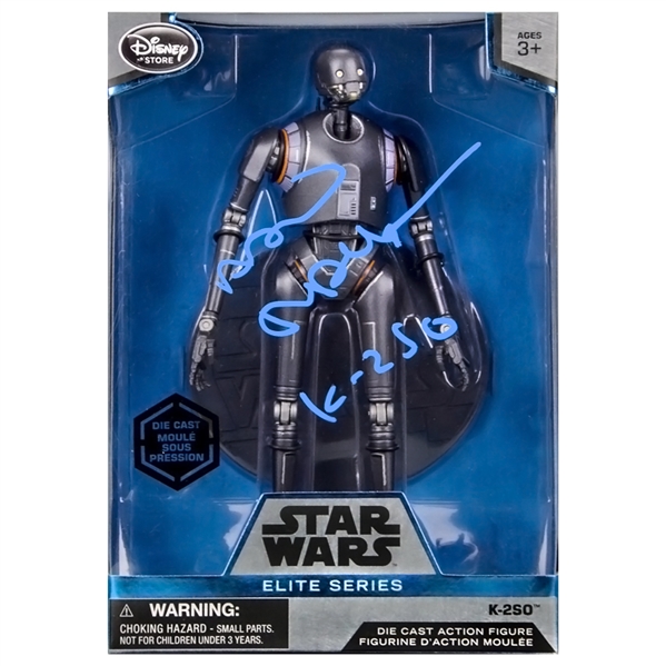 Alan Tudyk Autographed Star Wars: Rogue One K-2SO Limited Edition Disney Exclusive Die-Cast Action Figure Figure