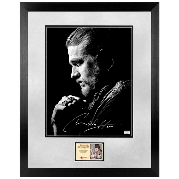 Charlie Hunnam Autographed Sons of Anarchy Jax Teller 11x14 Framed Photo