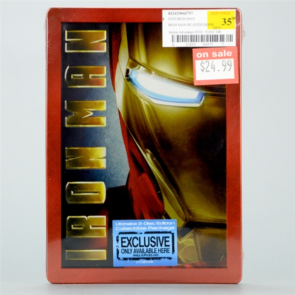 Iron Man Blu-Ray DVD