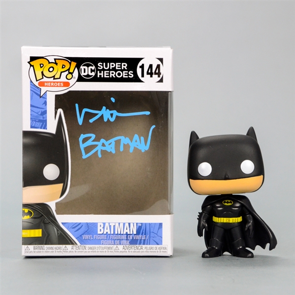 Val Kilmer Autographed DC Super Heroes Batman POP Vinyl Figure #144
