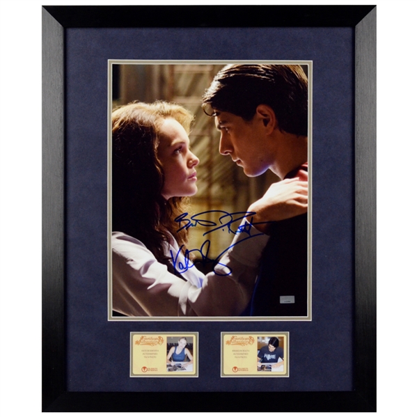 Kate Bosworth, Brandon Routh Autographed Superman Returns Lois Lane and Superman 11x14 Framed Photo