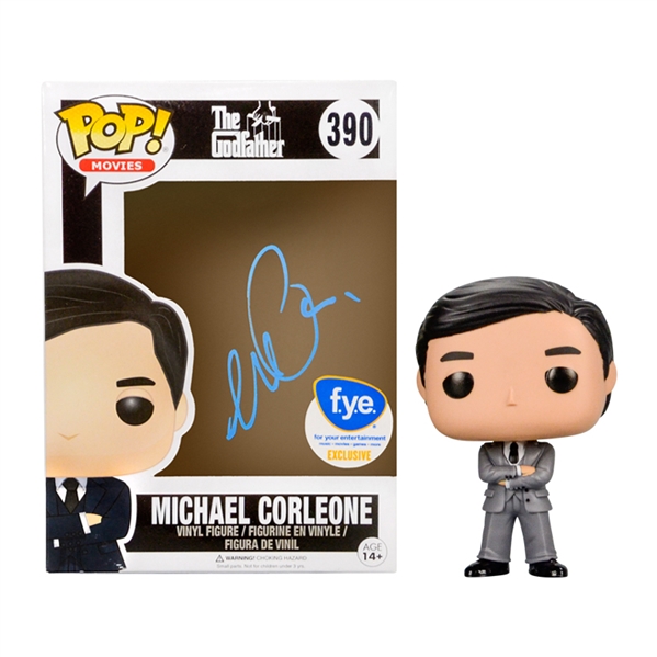 Al Pacino Autographed The Godfather Michael Corleone POP Vinyl #390 FYE Exclusive