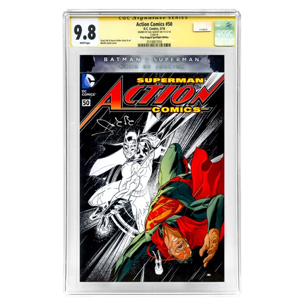 Gal Gadot Autographed Action Comics #50 CGC SS 9.8 * Poly Bagged Spotlight Edition (mint)
