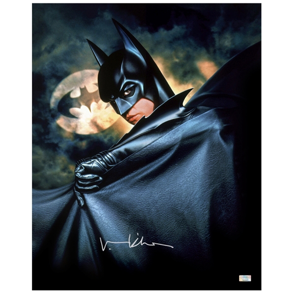 Val Kilmer Autographed Batman Forever 16×20 Poster Art