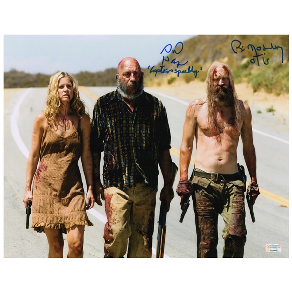 Bill Moseley, Sid Haig Autographed 2005 The Devils Rejects 11x14 Photo